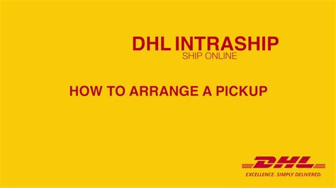 dhl bezorgvoorkeuren|I want to schedule a pickup for a shipment. How can I ...